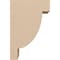 Ekena Millwork 3"W x 6"D x 9"H Classic Alpine Rough Cedar Woodgrain TimberThane Corbel, Primed Tan CORUR03X06X09ALPRCPR - alternate 2
